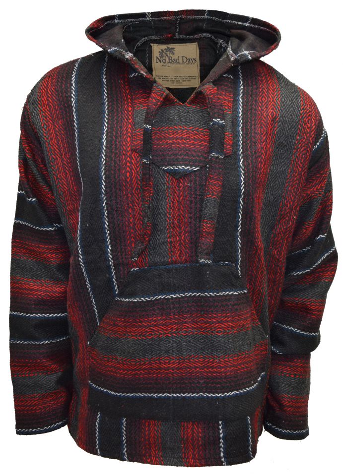 Burgundy baja deals hoodie